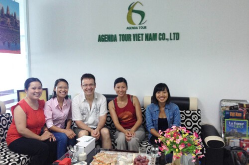 Groupe de madame Virginie Font et Monsieur Frédéric Bouquet (16 jours Vietnam du Nord au sud)