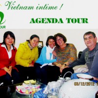Itineraire Vietnam du Nord au Sud du groupe de mr Pierre et mrs Lorette DALAINE