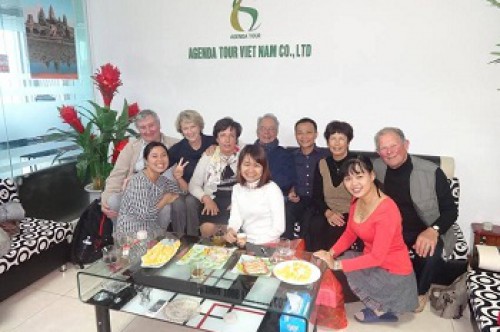 Le programme du voyage Vietnam cambodge du groupe de madame Anna BOVO