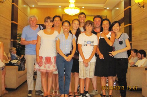 Voyage au Vietnam du Nord au Sud du groupe de Mr Gilberte DEPLANTES - 8 personnes